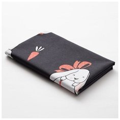 Пеленка Крошка Я "Зайчики" 75*120 см, 136 г/м2, бязь, 100% хл 5243568