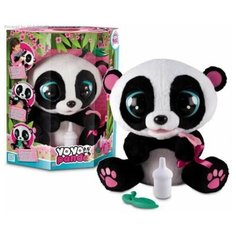 Игрушка интерактивная IMC TOYS CLUB PETZ панда YOYO интерактивная , со звуковыми эффектами, шевелит глазами И ртом, можно ЕГО кормить И уложить спать