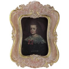 Фоторамка настольная под старину 11x2x14см, Glasar ГЛАСАР