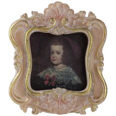 Фоторамка настольная 11x2x13см под старину, Glasar ГЛАСАР