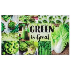 Этель полотенце Green кухонное 40х73 см зелeный