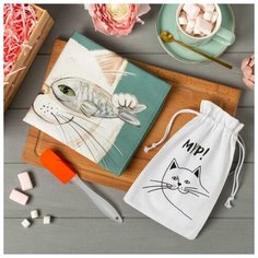 Набор подарочный "Мур" полотенце 40х73см, лопатка 6384078 Этель