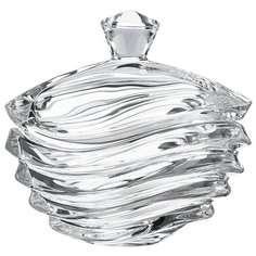 Crystalite Bohemia Конфетница Wave 22 х 16 см прозрачный