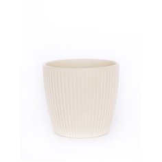 Кашпо для цветов ЭВИ VipSet 3л, цвет белый Santino