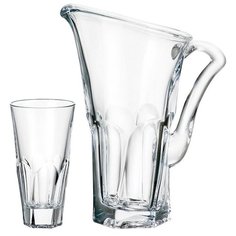Набор для воды 480мл на 6перс.7пред."Аполло" Crystalite Bohemia