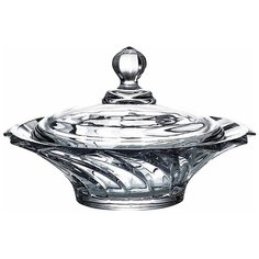 Ваза для конфет с крышкой 21 cм "Пикаделли" Crystalite Bohemia