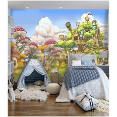 Фотообои детские Fotooboikin "Домик на дереве" 400х270 см (ШхВ)