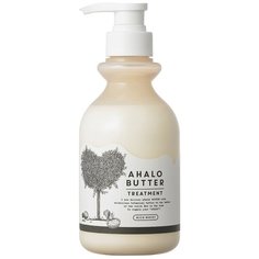 Ahalo Butter Rich Moist Treatment увлажняющий бальзам-ополаскиватель с тропическими маслами, йогуртом и медом без сульфатов, бутылка, 500 мл