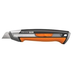 Монтажный нож FISKARS 1027227 черный/оранжевый