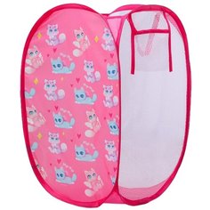 Корзина Школа талантов Мур-Мур (4979494) розовый