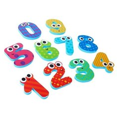 Набор игрушек для ванны «Цифры»: фигурки-стикеры из EVA, 10 шт.