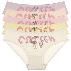 Комплект трусов для девочек 10 шт, 2/3 года, размер 98/104, страусы Donella