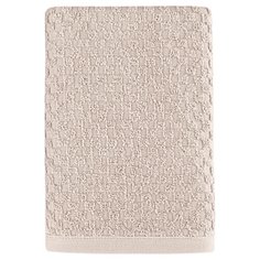 Полотенце махровое "KARNA" с жаккардом DAMA ; Бежевый ; Размер: 40 х 60