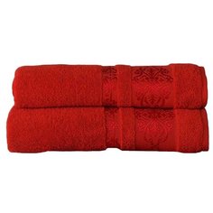 KARNA Полотенце Rebeka банное 70х140 см красный