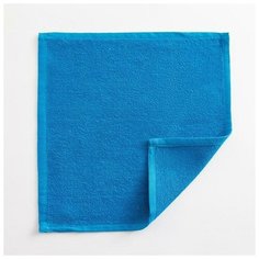 Полотенце махровое Экономь и Я 30х30 см, цв. морской, 100% хл, 260 гр/м2 5166799