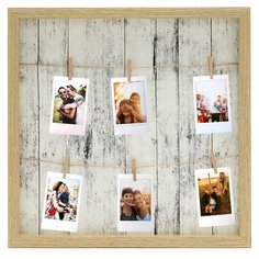 Фоторамка Fujifilm Instax Peg Frame Natural, на 6 фото