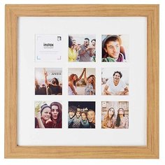 Фоторамка Fujifilm Instax 9 Mount Square Frame, дуб