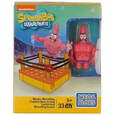 Конструктор Mega Bloks SpongeBob Squarepants DLB13 Дурацкая борьба Патрика