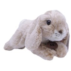 Мягкая игрушка Anna Club Plush Кролик кремовый лежащий 10 см