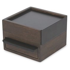 Шкатулка для украшений stowit mini Umbra, чёрная