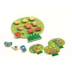 Развивающая игрушка DJECO Clipaclip 1662, зеленый