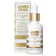 JAMES READ Капли-концентрат-освежающее сияние H2O tan drops face (30 мл)