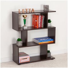 Стеллаж Zett средний Венге 730х899х250 Letta