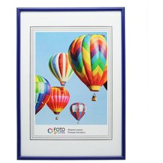 Фоторамка Fotografia 24x30см, паспарту 15х20см, синий