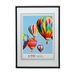 Фоторамка Fotografia 29.7x42 см, паспарту: 20х30 см, черная