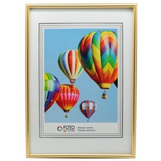 Фоторамка Fotografia 50x60см паспарту 30х40см, золотистый