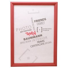 Фоторамка Baummann 21x30 см, сосна, красное дерево
