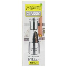 Измельчитель для соли и перца 2 в 1 MR1628 Maestro