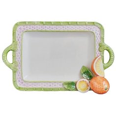 Маленький поднос с плетеным рисунком, серия апельсины Annaluma