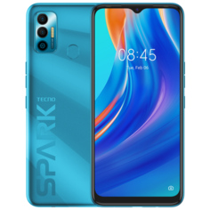 Смартфон TECNO Spark 7 4/64GB, синий