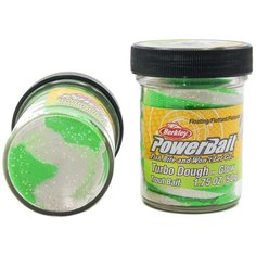 Форелевая паста Berkley - STBTDG-GGW (1102743) Turbo Dough Glow цвет зелёный/белый