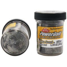 Форелевая паста Berkley - ESTBGSM (1004940) Extra Scent Glitter цвет чёрный/белый