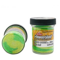 Форелевая паста Berkley - STBTDG-SGY (1078244) Turbo Dough цвет зелёный/жёлтый