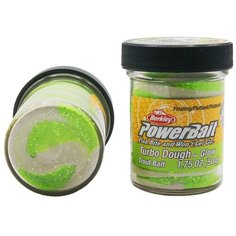 Форелевая паста Berkley - STBTDG-GCW (1102742) Turbo Dough Glow цвет шартрес/белый