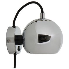 Лампа настенная Ball, Ø12 см, хром, глянцевая Frandsen