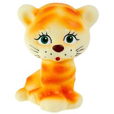 Игрушка для ванной Кудесники Тигр (СИ-147) коричневый