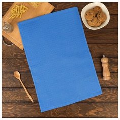 Полотенце Элиза 40х60 см, синий, хлопок 100%, 200 г/м2 4449772 Belezza