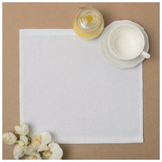 Полотенце Ocean 30х30 см, белый, хлопок 100%, 360 г/м2 4449737 Belezza