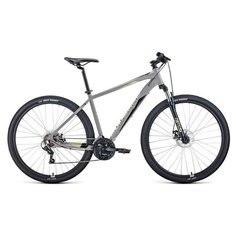 Велосипед 29" Forward Apache 2.2 disc, 2021, цвет серый/бежевый, размер 21" 6777192