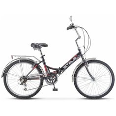 Велосипед Складной Stels Pilot 750 24" Z010 2018 (16, Серый)