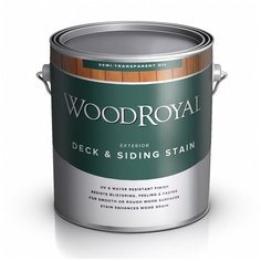 Полу-укрывная пропитка фасадная Wood Royal на алкидной основе для наружных работ, 3,78 литра, база под колеровку цвета, прозрачная ACE Paint