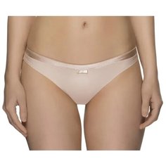 Lauma Трусы Tuxedo classic стринги низкой посадки, размер 40, серебристый пион