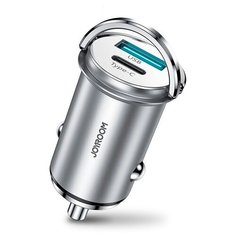 Автомобильное зарядное устройство Joyroom 45W Type C & USB Car Charger - Серое (C-A35)