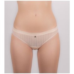 MILAVITSA Трусы тонг средней посадки Classic Elegant, размер 98, нюд