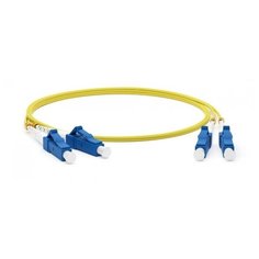 Патч-корд Lanmaster оптический TWT, PVC, дуплексный, LC/UPC-LC/UPC, SM OS2, 5.0 м TWT-2LC-2LC/SU-5.0