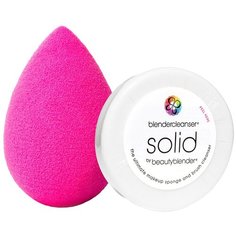 Спонж beautyblender original с мылом, для лица розовый